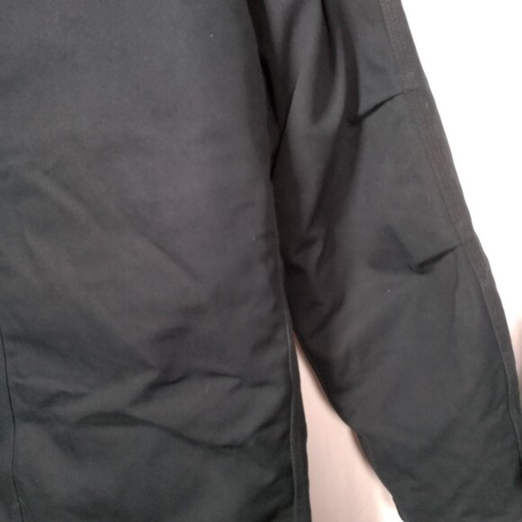 Carhartt Jacket Men 2X Black Canvas Barn Chore Corduroy Collar Hooded Work USA - Picture 13 of 16